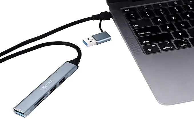 Nextech USB A to Type C to 5Port Hub NH5-2.webp
