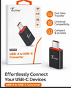 Convetor Techie USB A to Type C CONV9