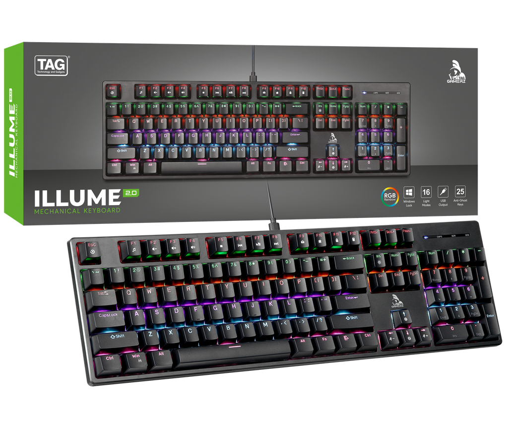 Keyboard Tag Mechanical Illume 2.0