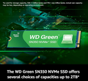 SSD Western Digital 500GB NVMe Green