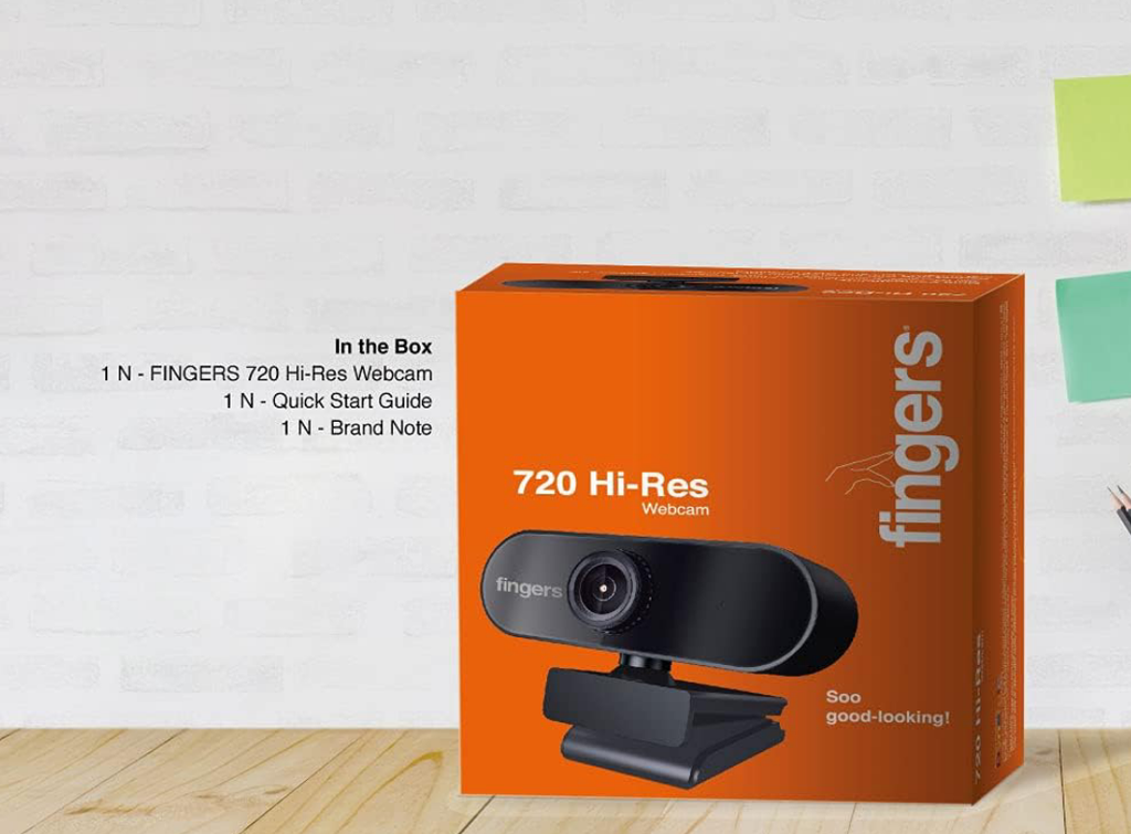Webcam Fingers HD 720P