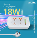 Spike Dlink 4 Socket USB Type C DPA-F451