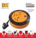 Extension Box MX 1166 3 Socket 6Mt 