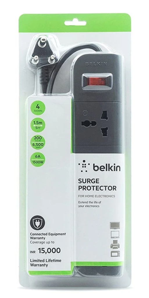 Spike Belkin 4 Socket 1.5Mt