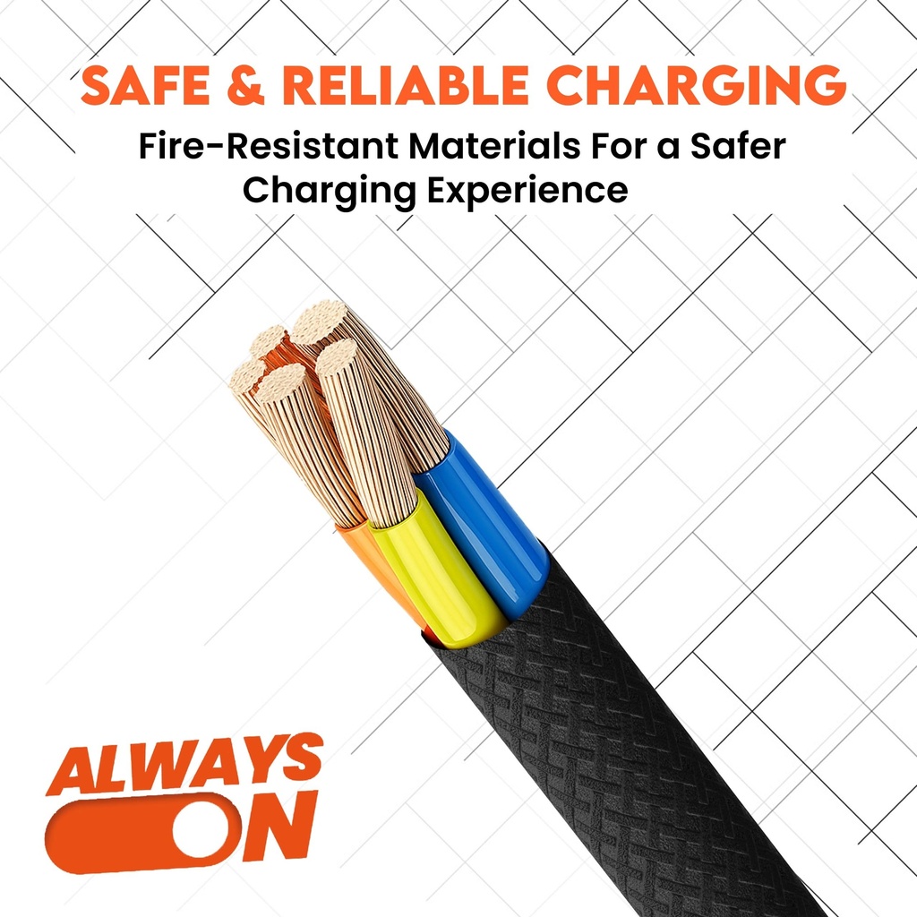 Cable Mobile Phonokart Super Vooc 3in1 Cable Lightning/Type C/Micro USB 6A