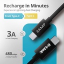 Cord Mobile Dlink Type C to Type C 1.5Mt 3A DPA-FC301