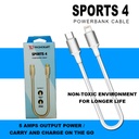 Cord Type C to Lightning Short PowerBank