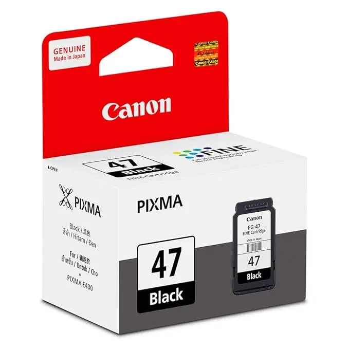 Cartridge Ink Canon PG 47 Black