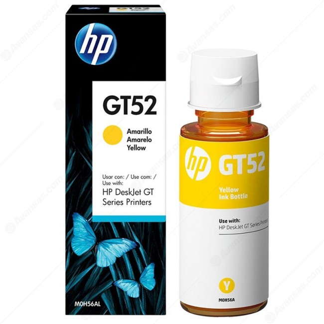 Cartridge Ink Bottle HP GT52 Yellow