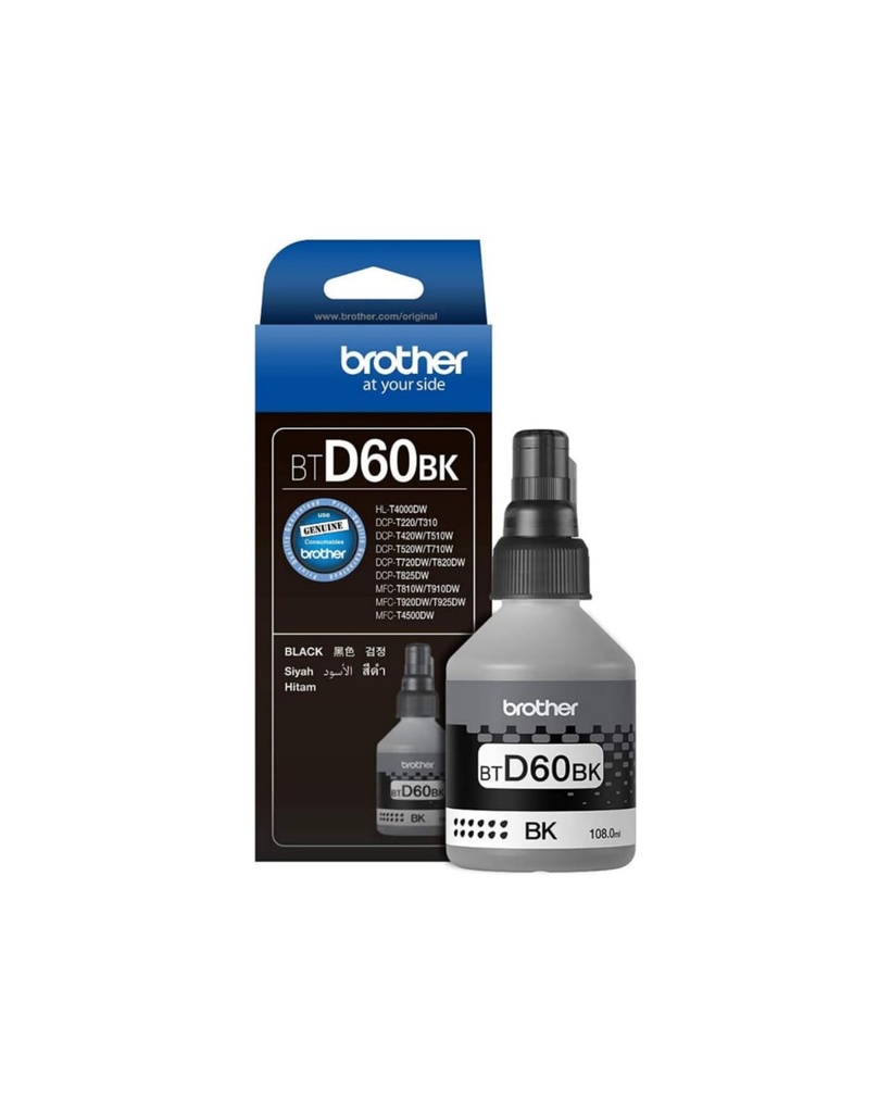 Cartridge Ink Bottle Brother BTD60BK Black