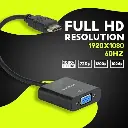 Convertor  HDMI to VGA Coconut Without Audio
