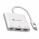 Convertor Portronics Type C to HDMI,USB,Type C POR 1041