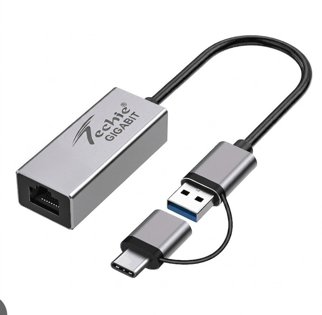 Convertor Techie Type C/USB to Lan Gigabit COVTC2