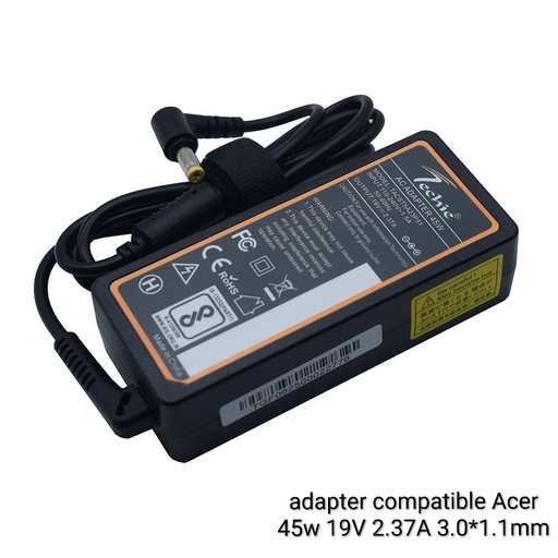 Adaptor Comp.Acer 19V 2.15A 45W Normal Pin